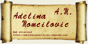 Adelina Momčilović vizit kartica